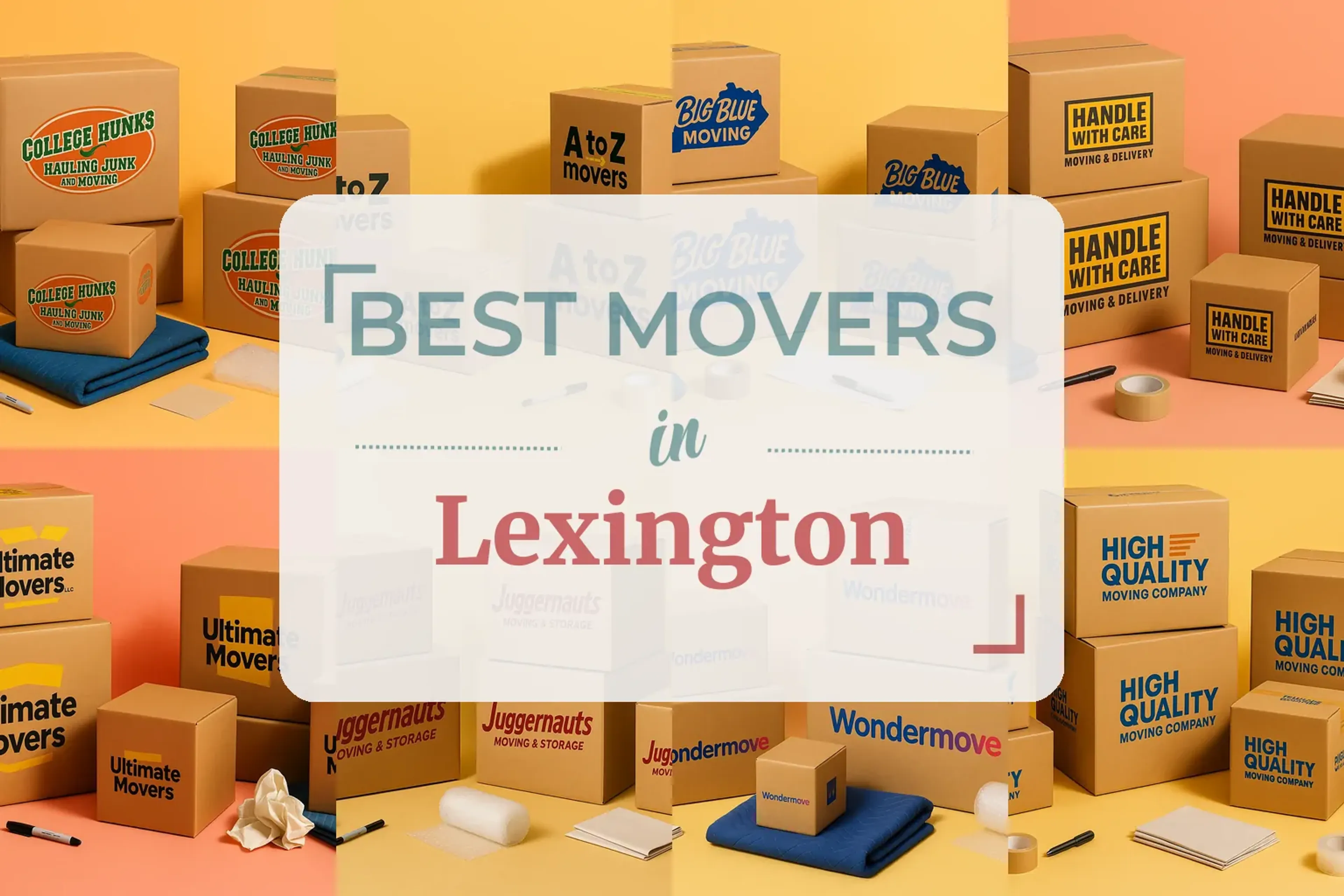 Side-by-side comparison of Lexington moving companies