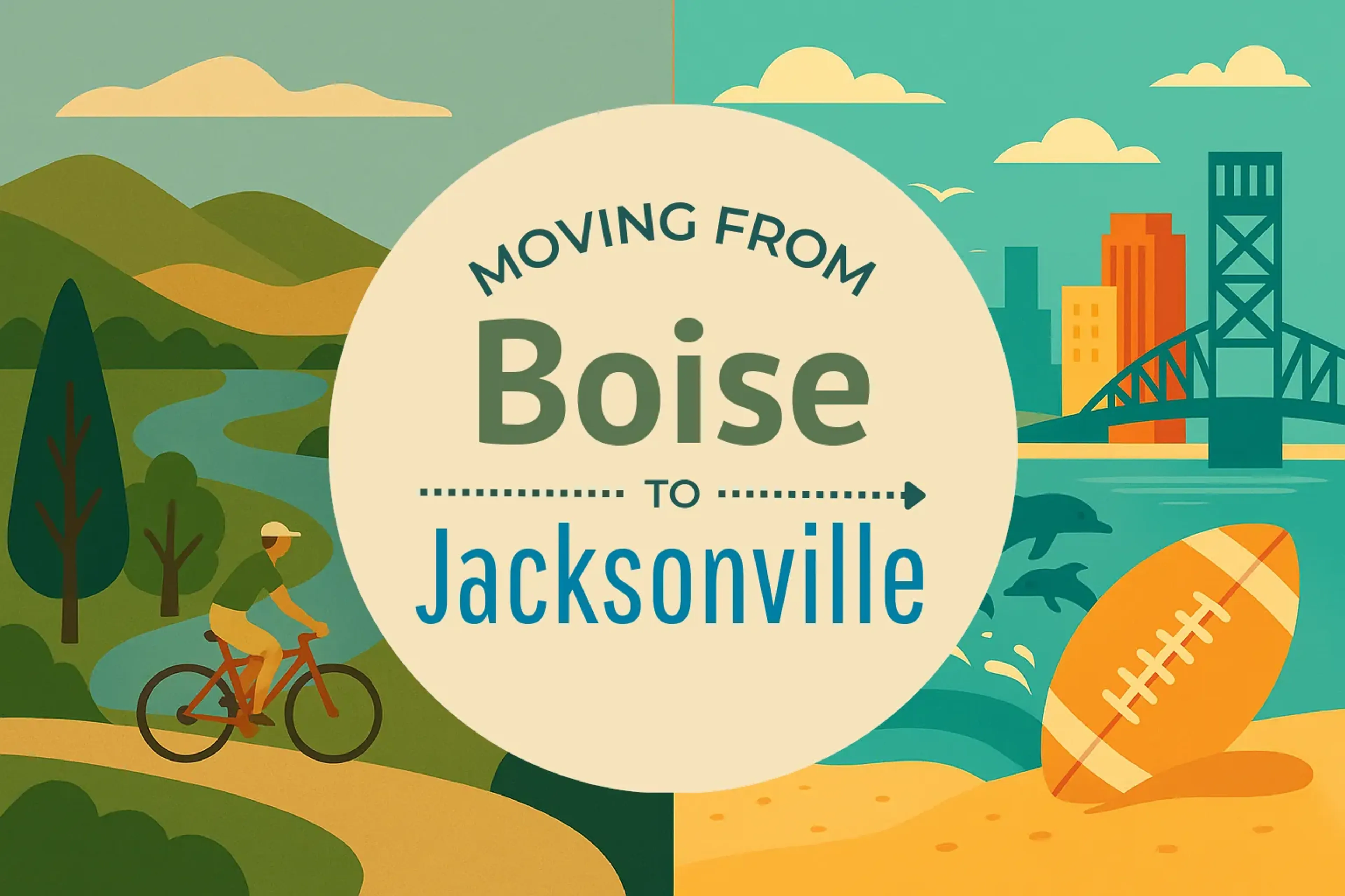 Side-by-side comparison of Boise to Jacksonville moving companies
