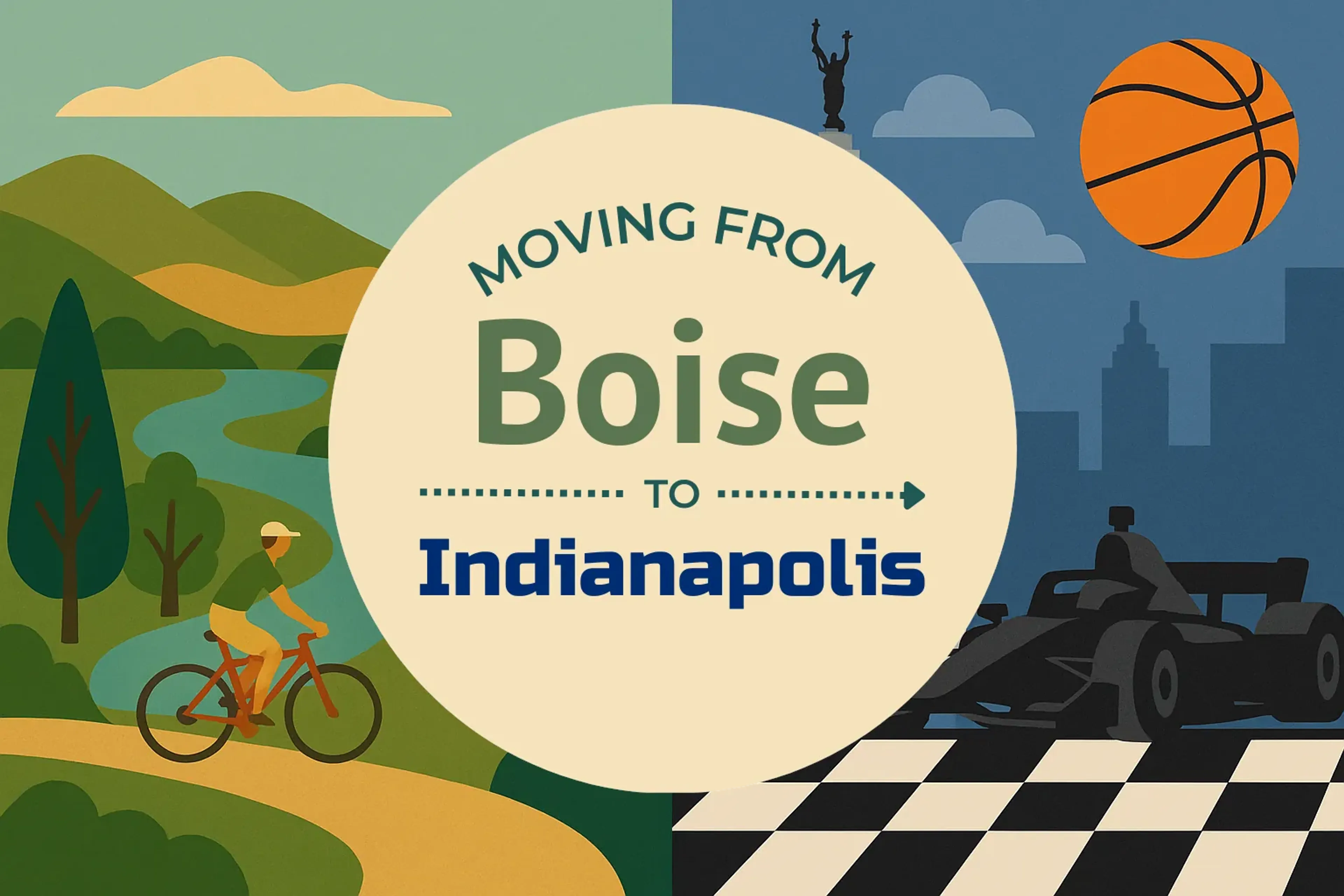 Side-by-side comparison of Boise to Indianapolis moving companies