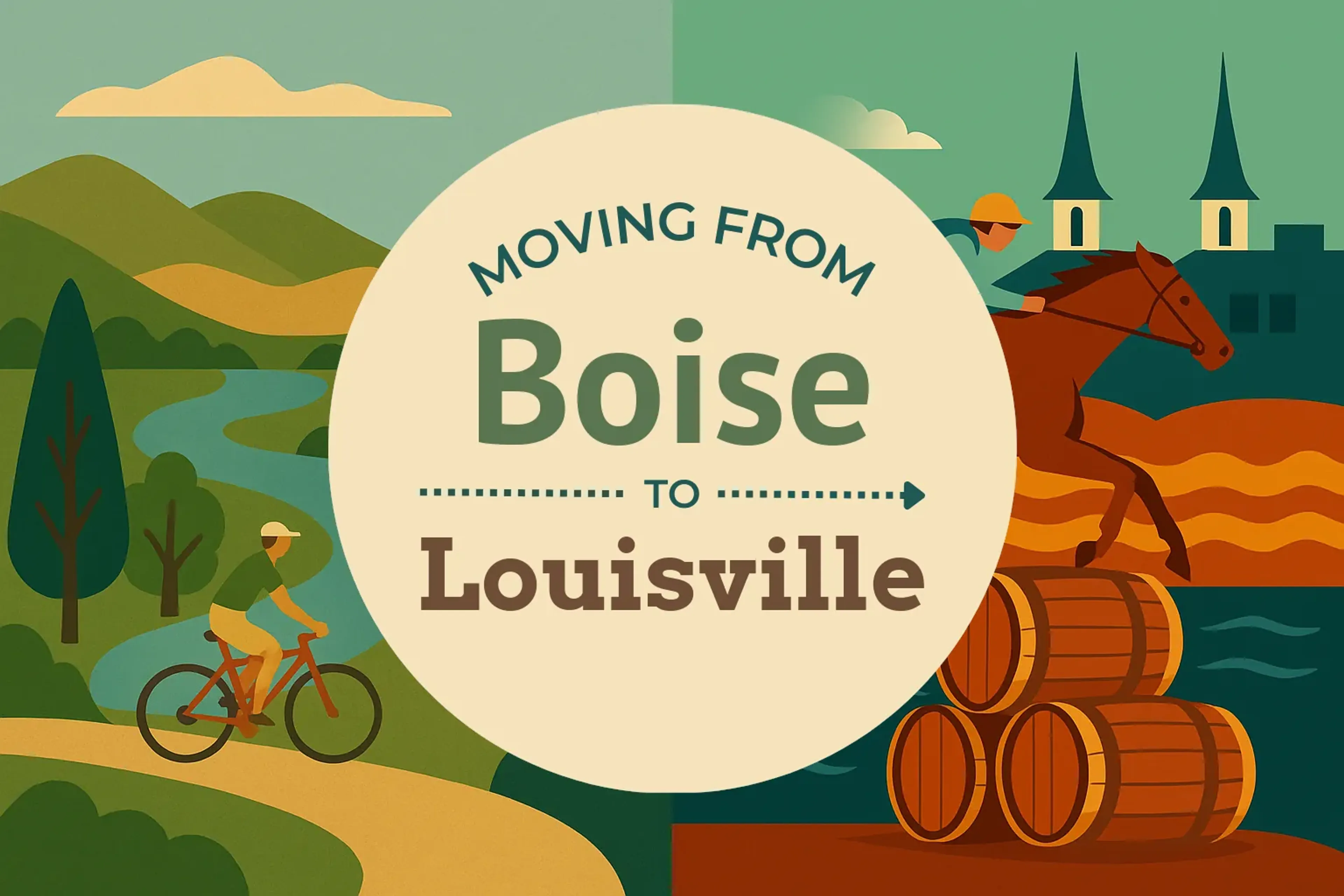 Side-by-side comparison of Boise to Louisville moving companies