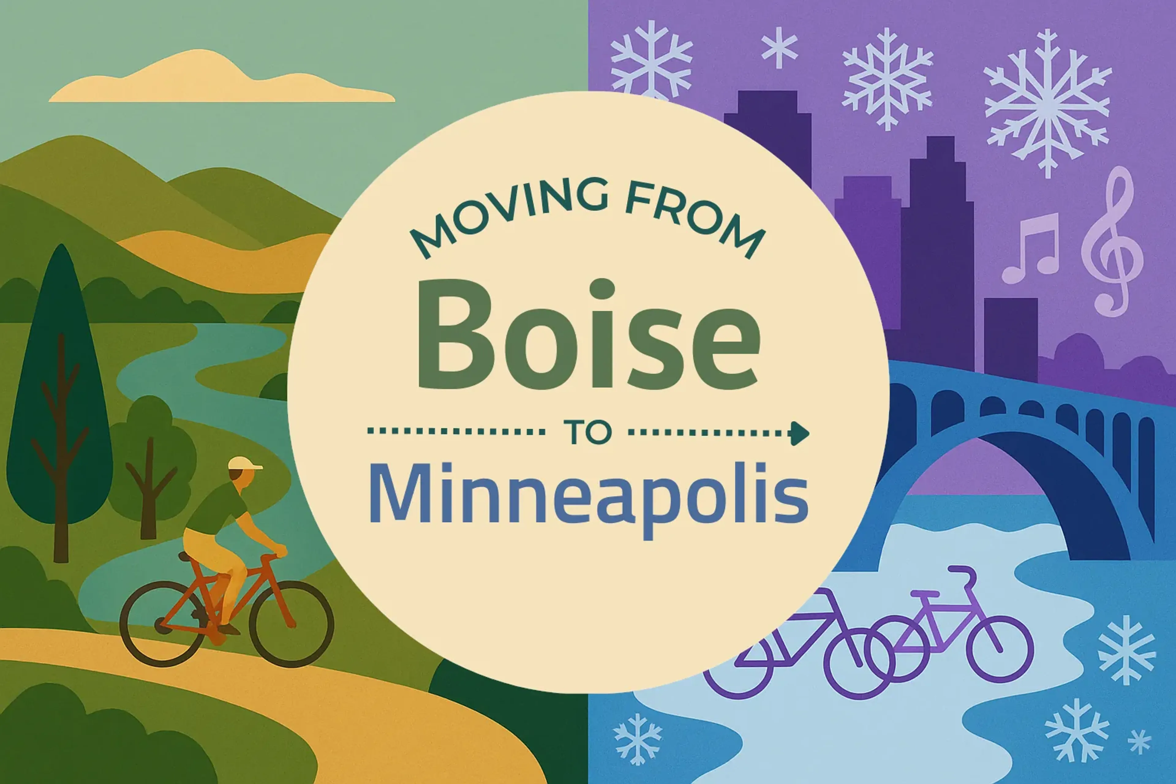 Side-by-side comparison of Boise to Minneapolis moving companies