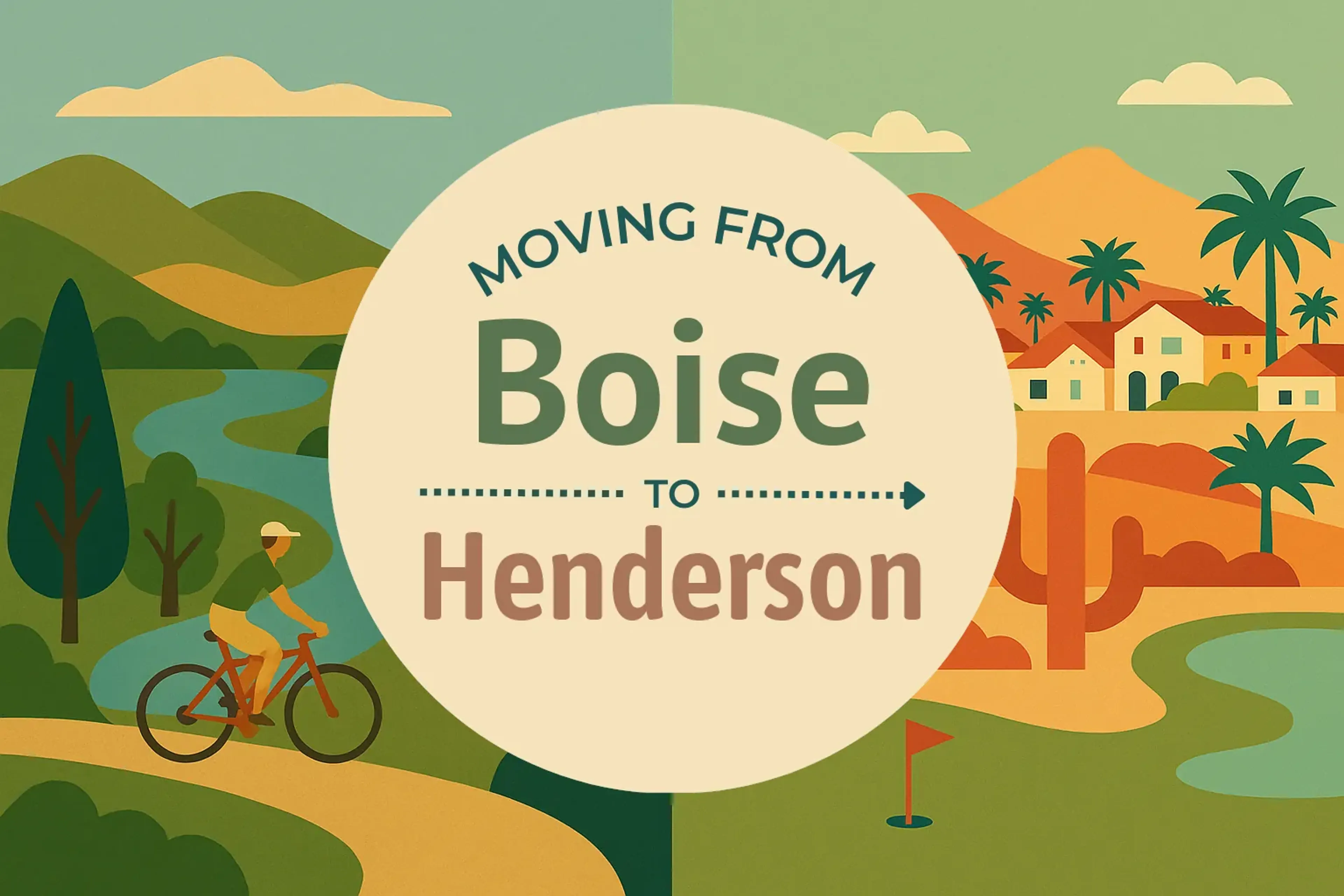 Side-by-side comparison of Boise to Henderson moving companies