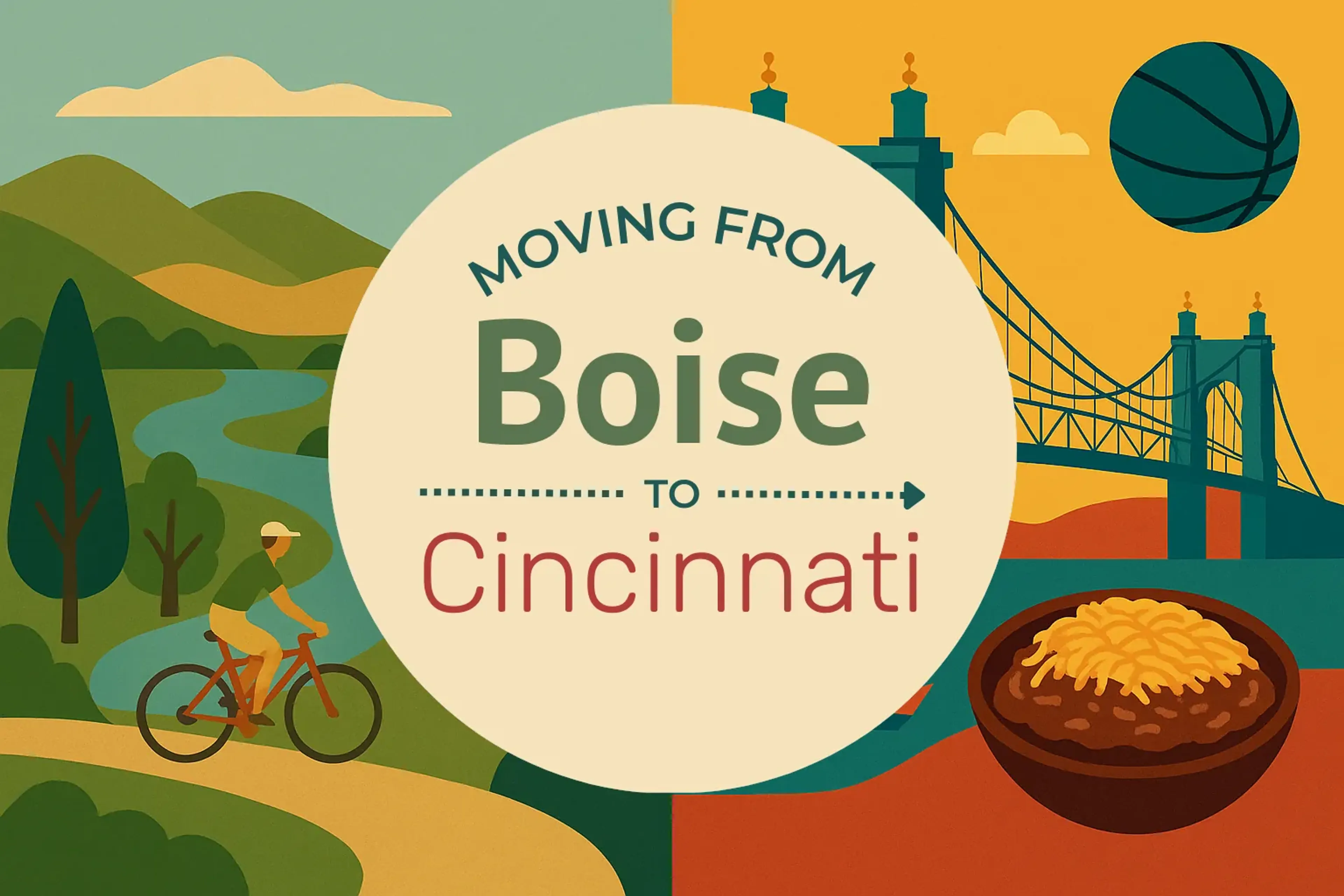 Side-by-side comparison of Boise to Cincinnati moving companies