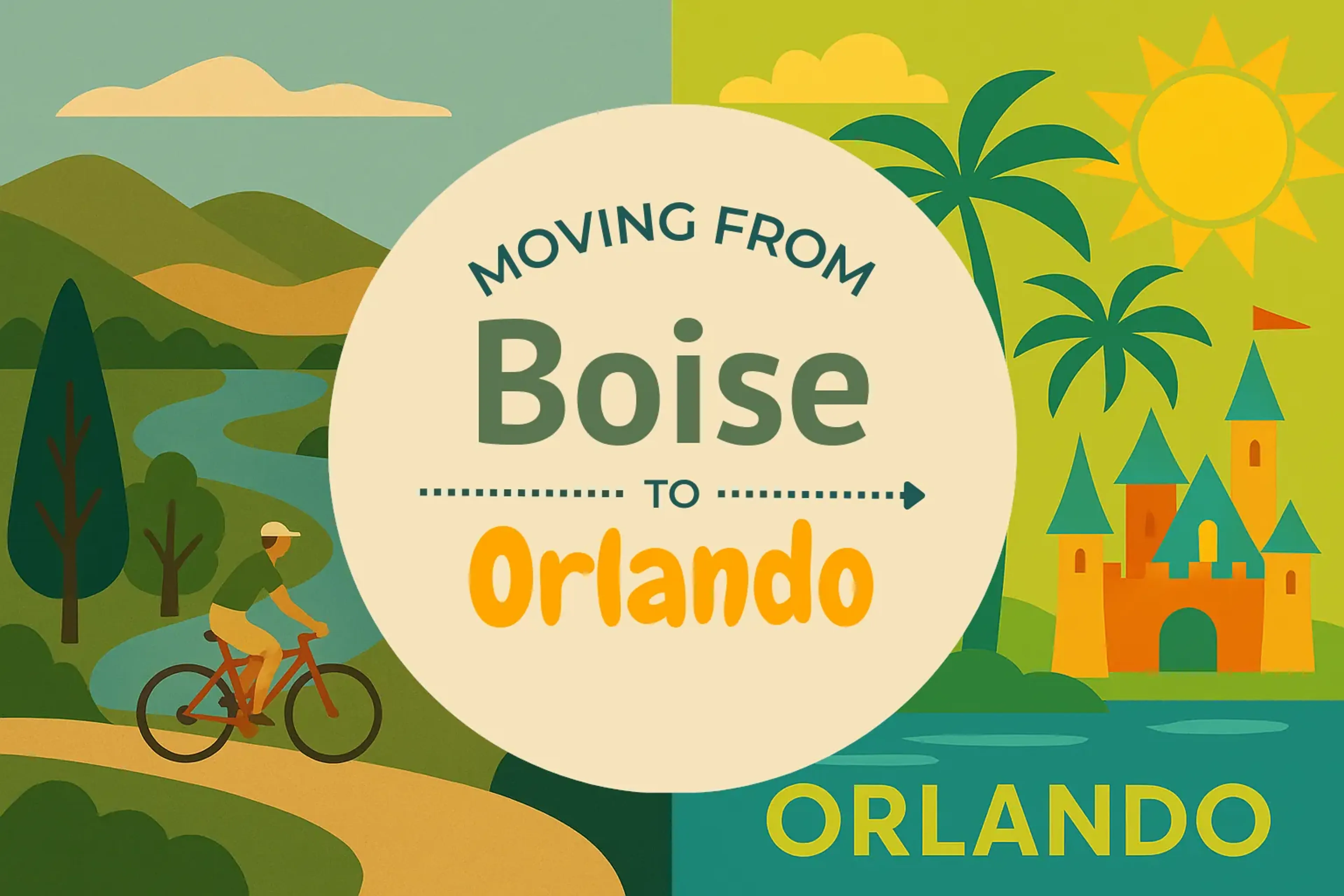 Side-by-side comparison of Boise to Orlando moving companies