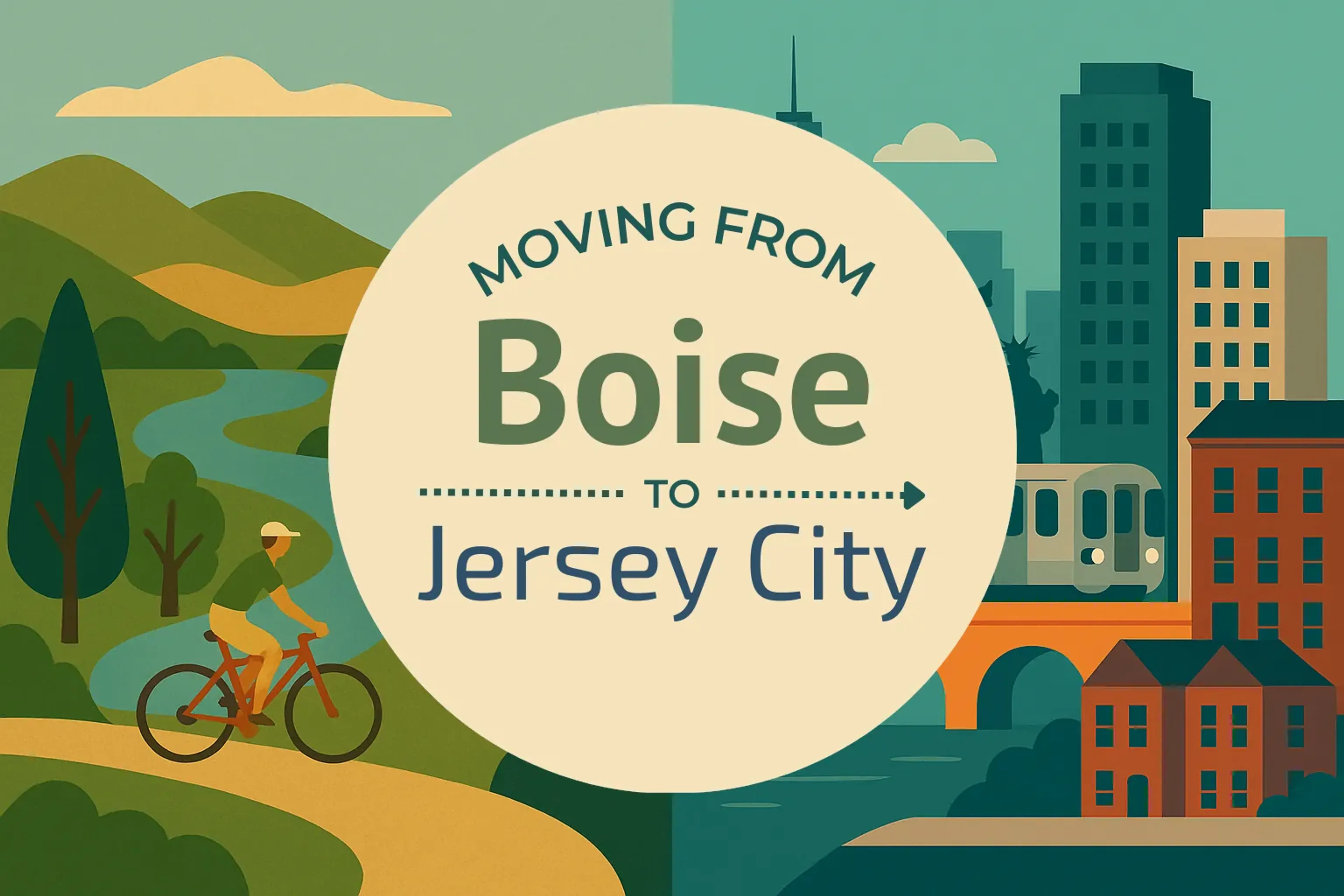 Side-by-side comparison of Boise to Jersey City moving companies