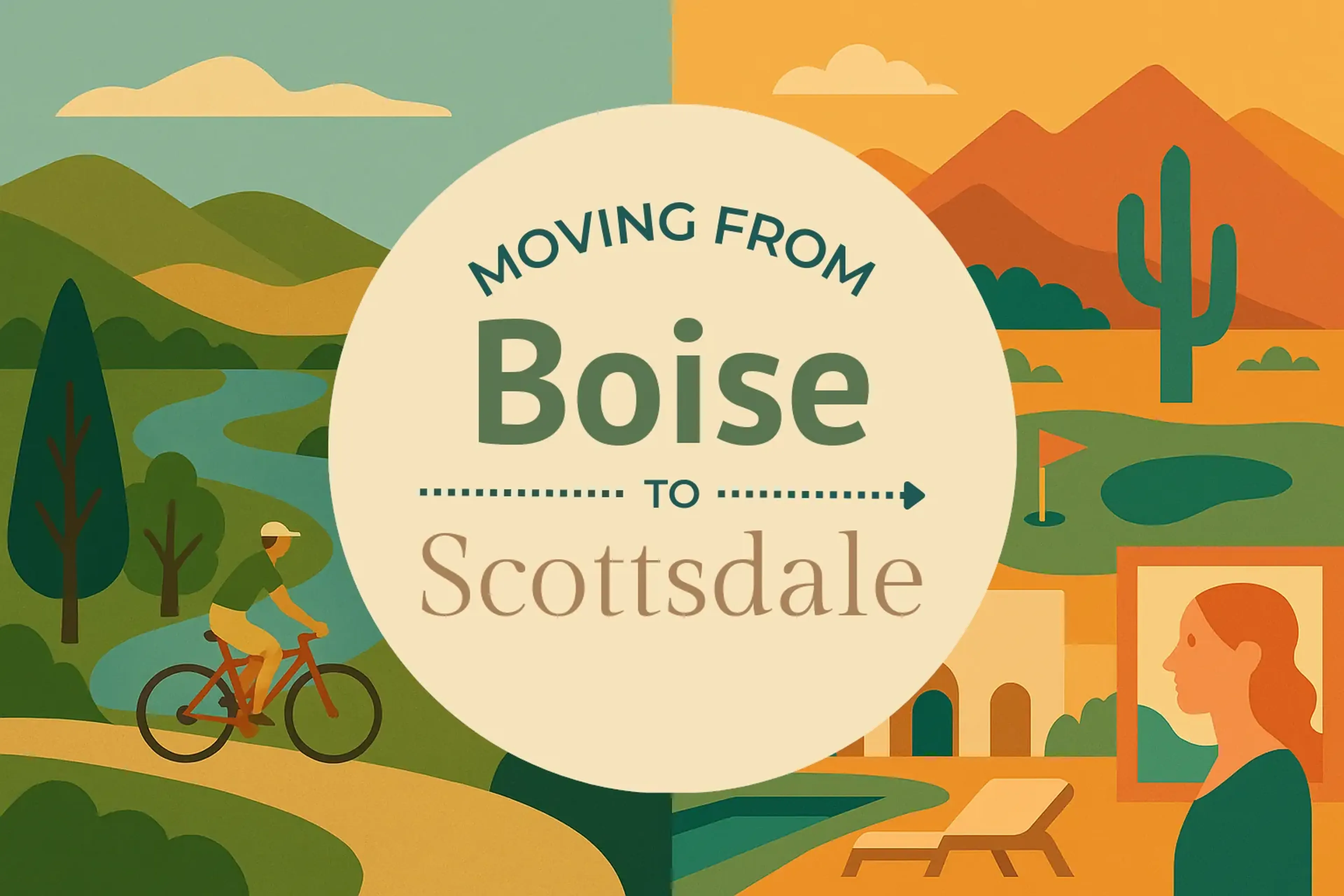 Side-by-side comparison of Boise to Scottsdale moving companies