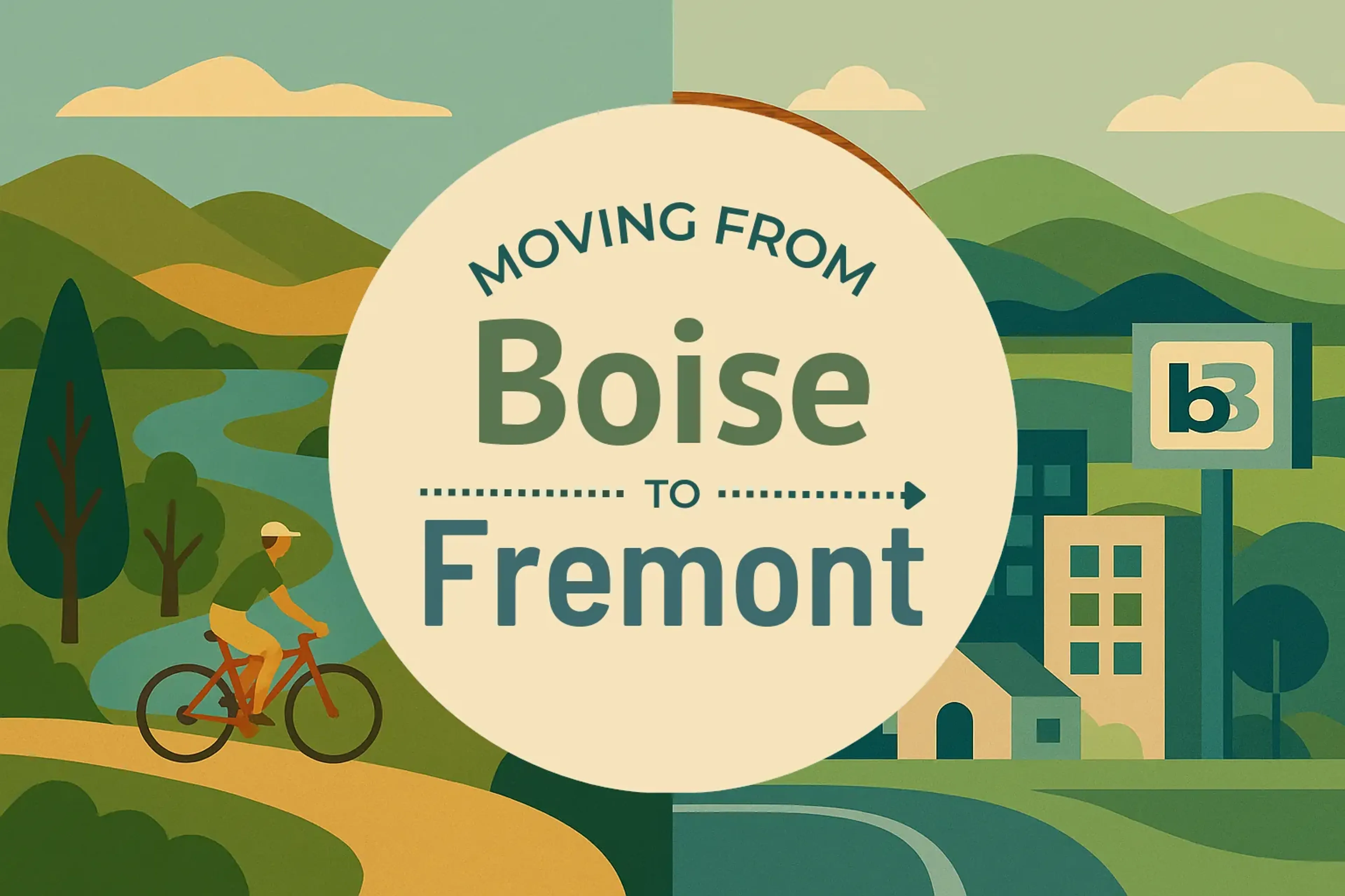 Side-by-side comparison of Boise to Fremont moving companies