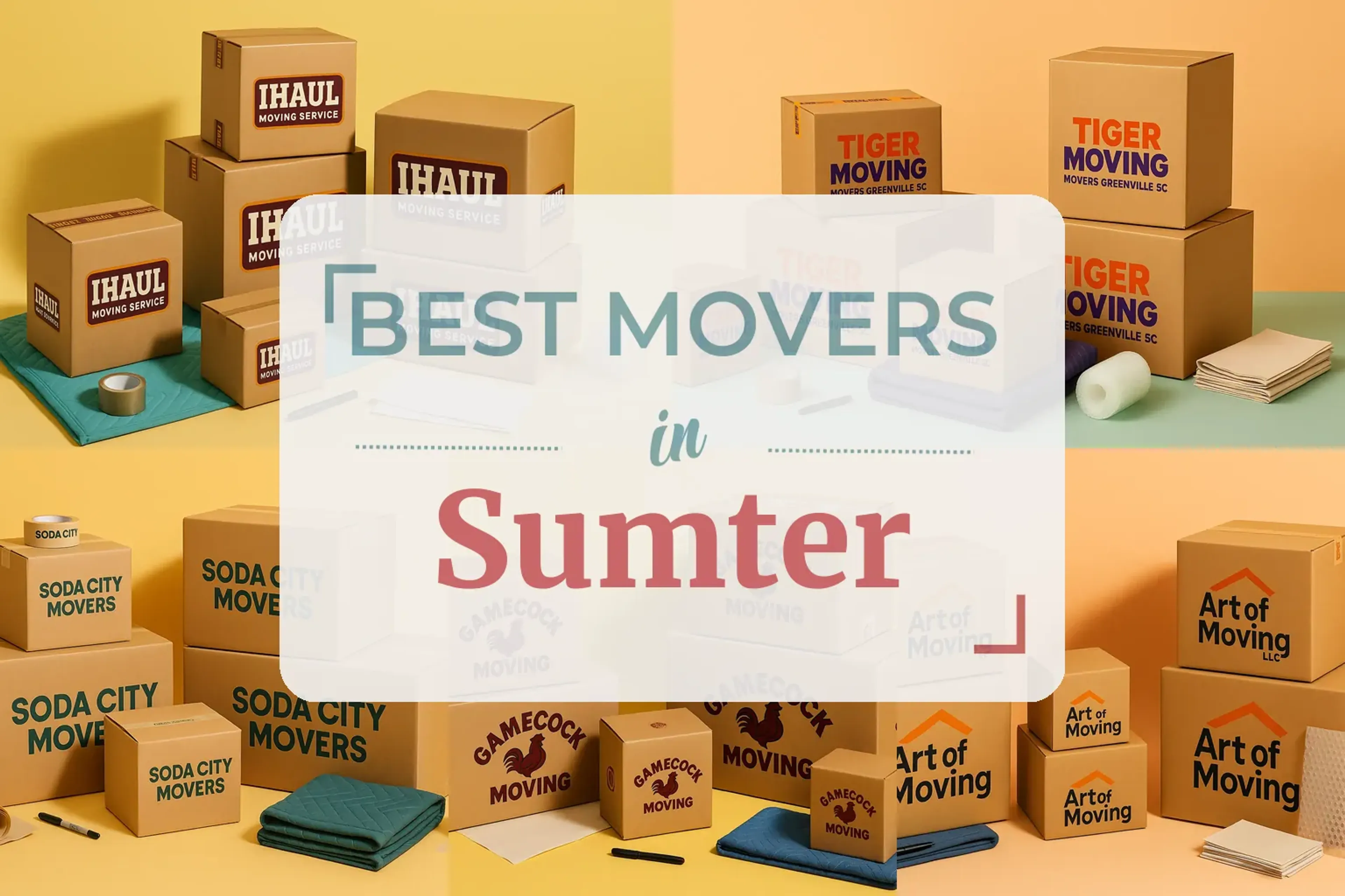 Side-by-side comparison of Sumter moving companies