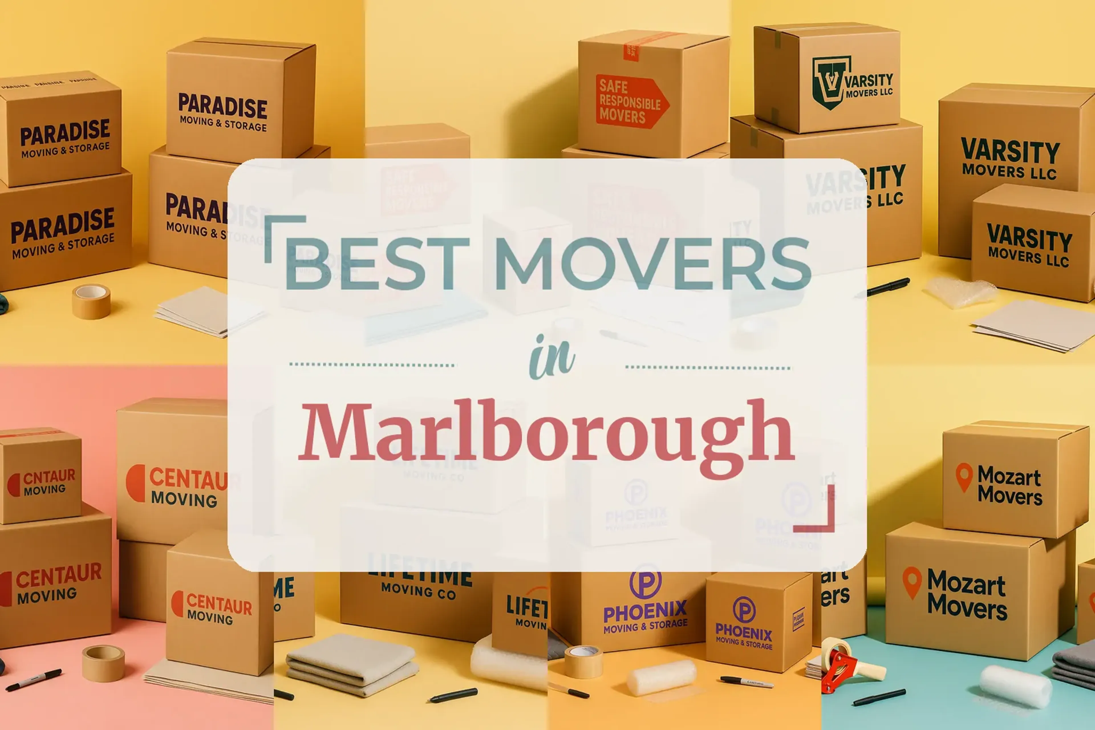 Side-by-side comparison of Marlborough moving companies
