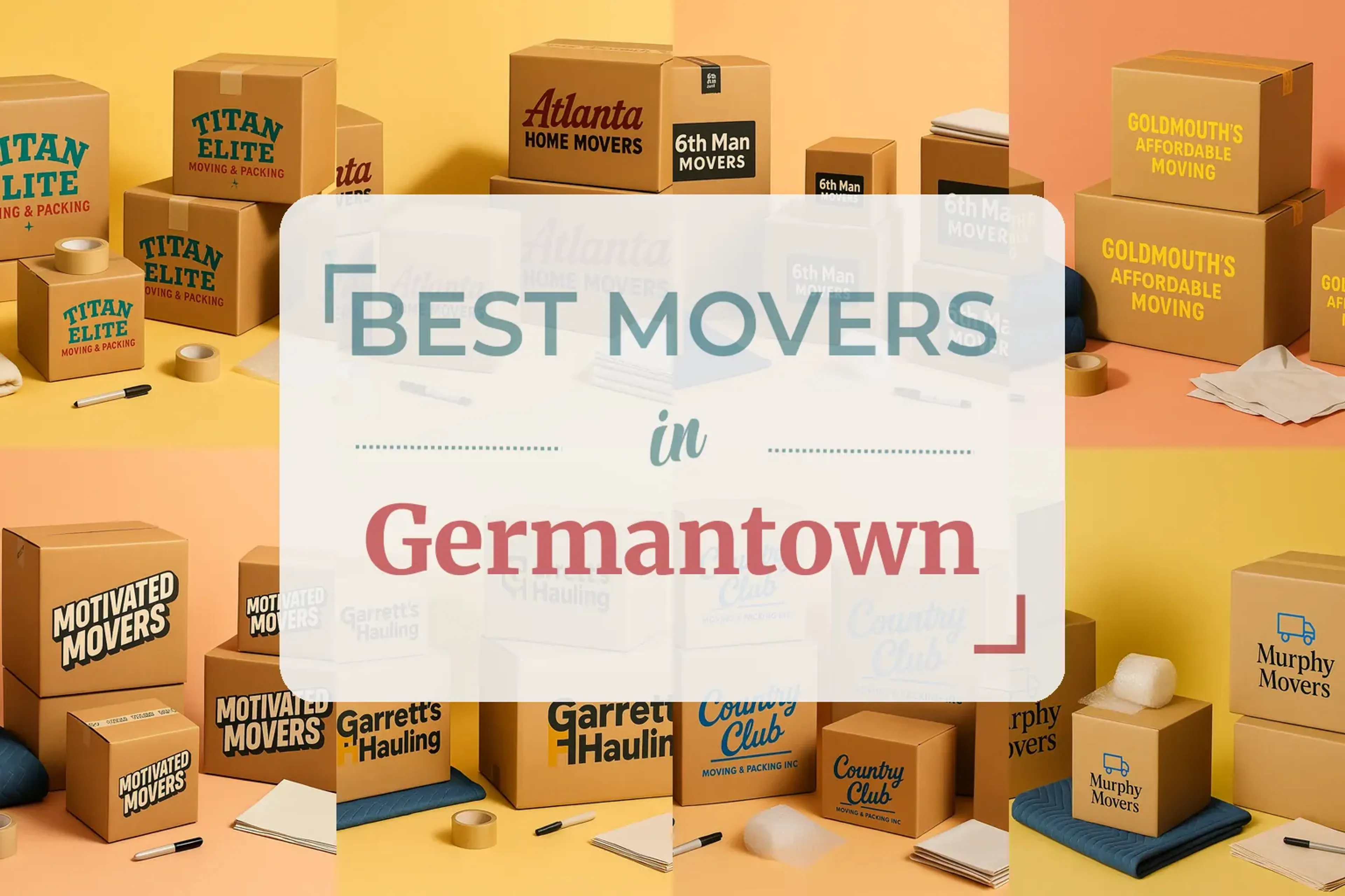Side-by-side comparison of Germantown moving companies