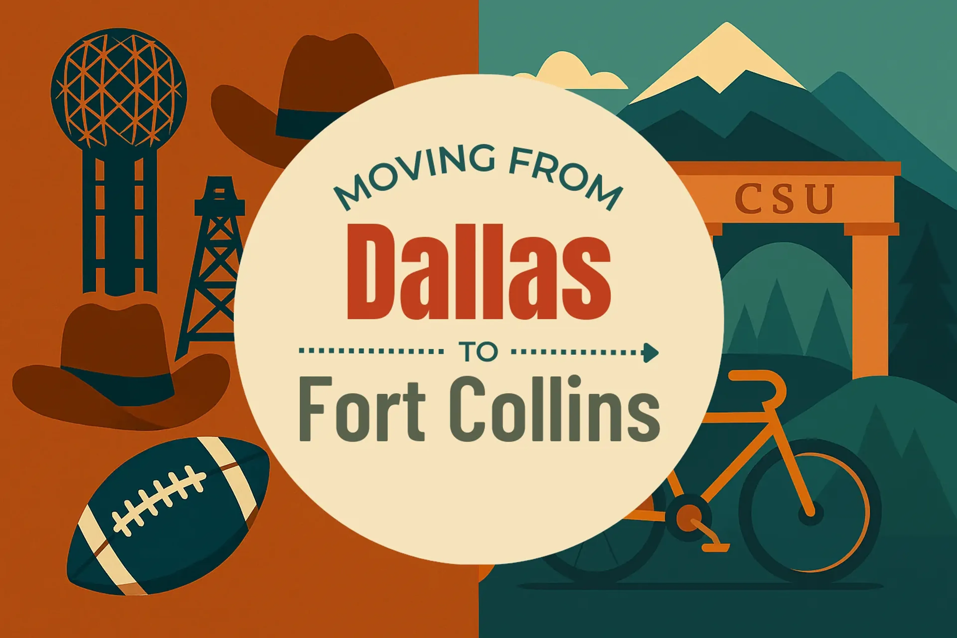 Side-by-side comparison of Dallas to Fort Collins moving companies