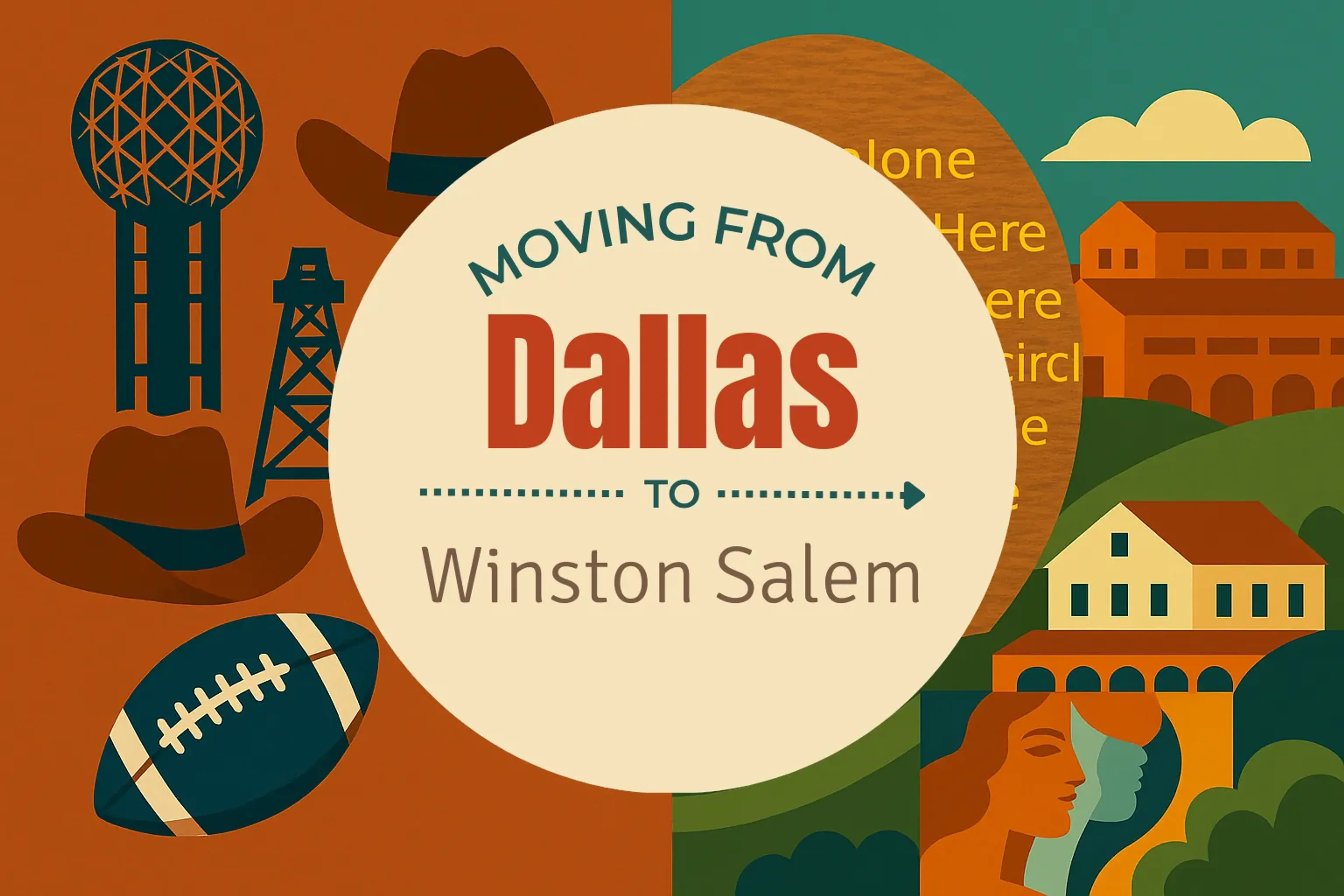 Side-by-side comparison of Dallas to Winston Salem moving companies