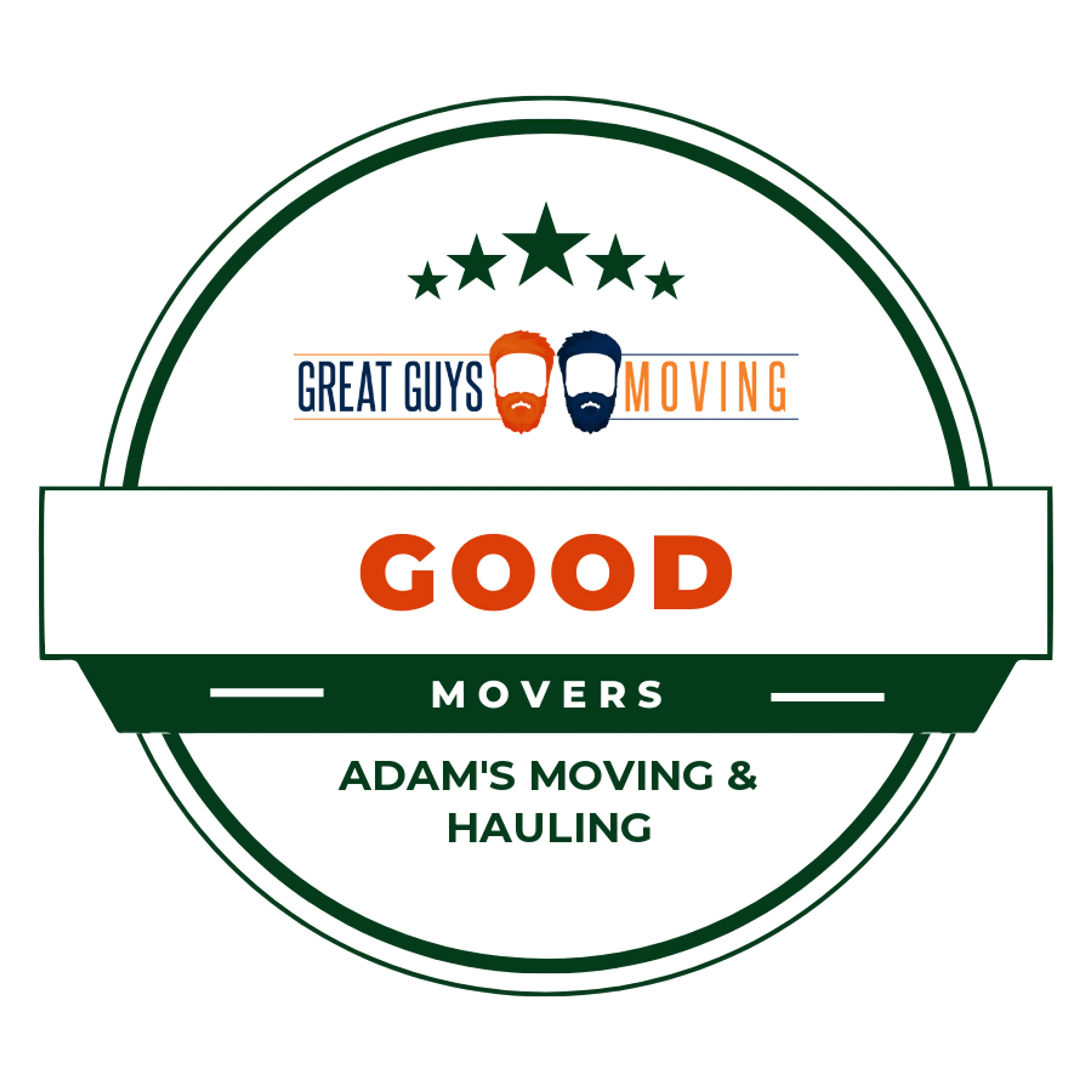 Adam's Moving & Hauling Rating Image