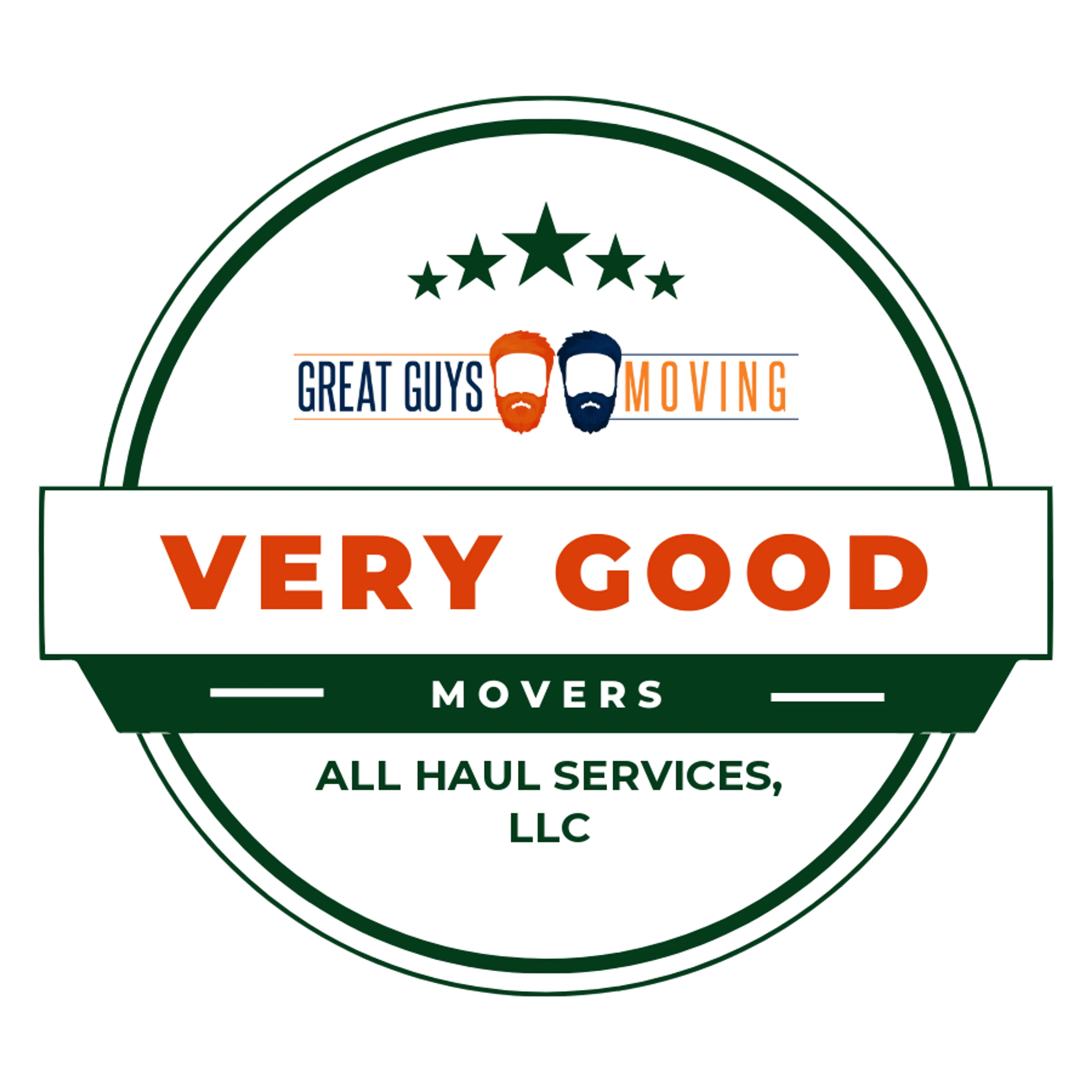 All Haul Services, LLC Rating Image 2025 award