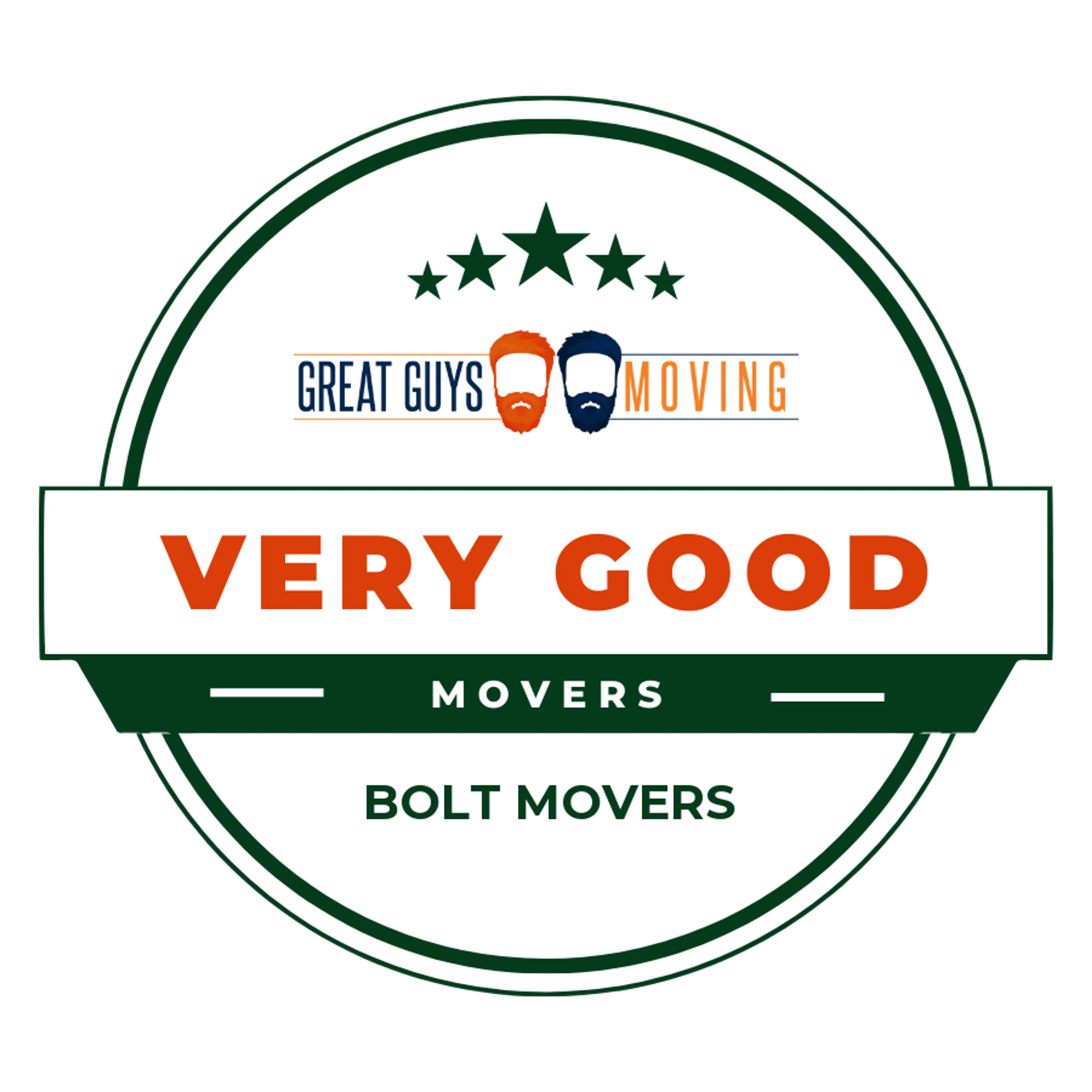 Bolt Movers Rating Image 2025 award