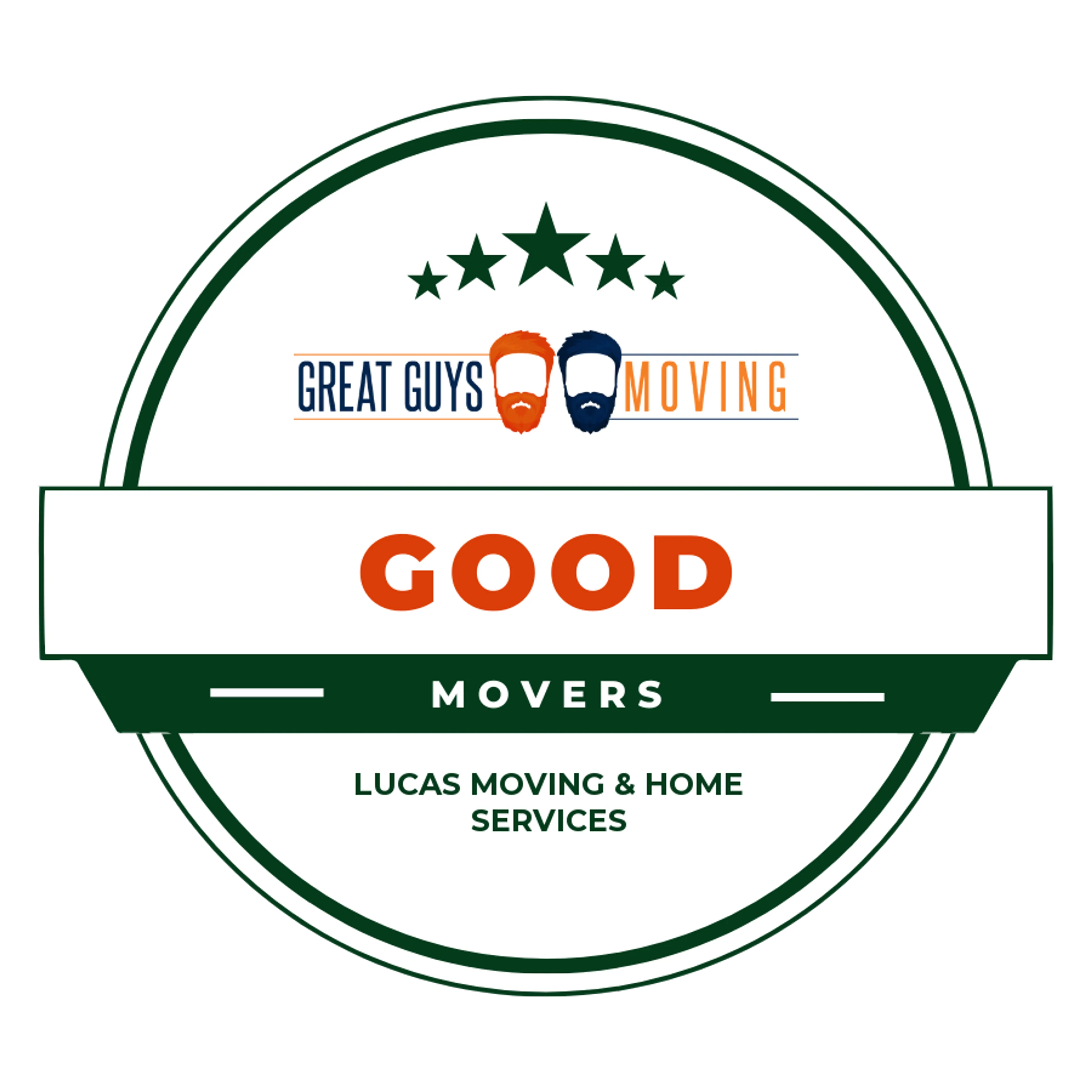 Lucas Moving & Home Services Rating Image 2025 award