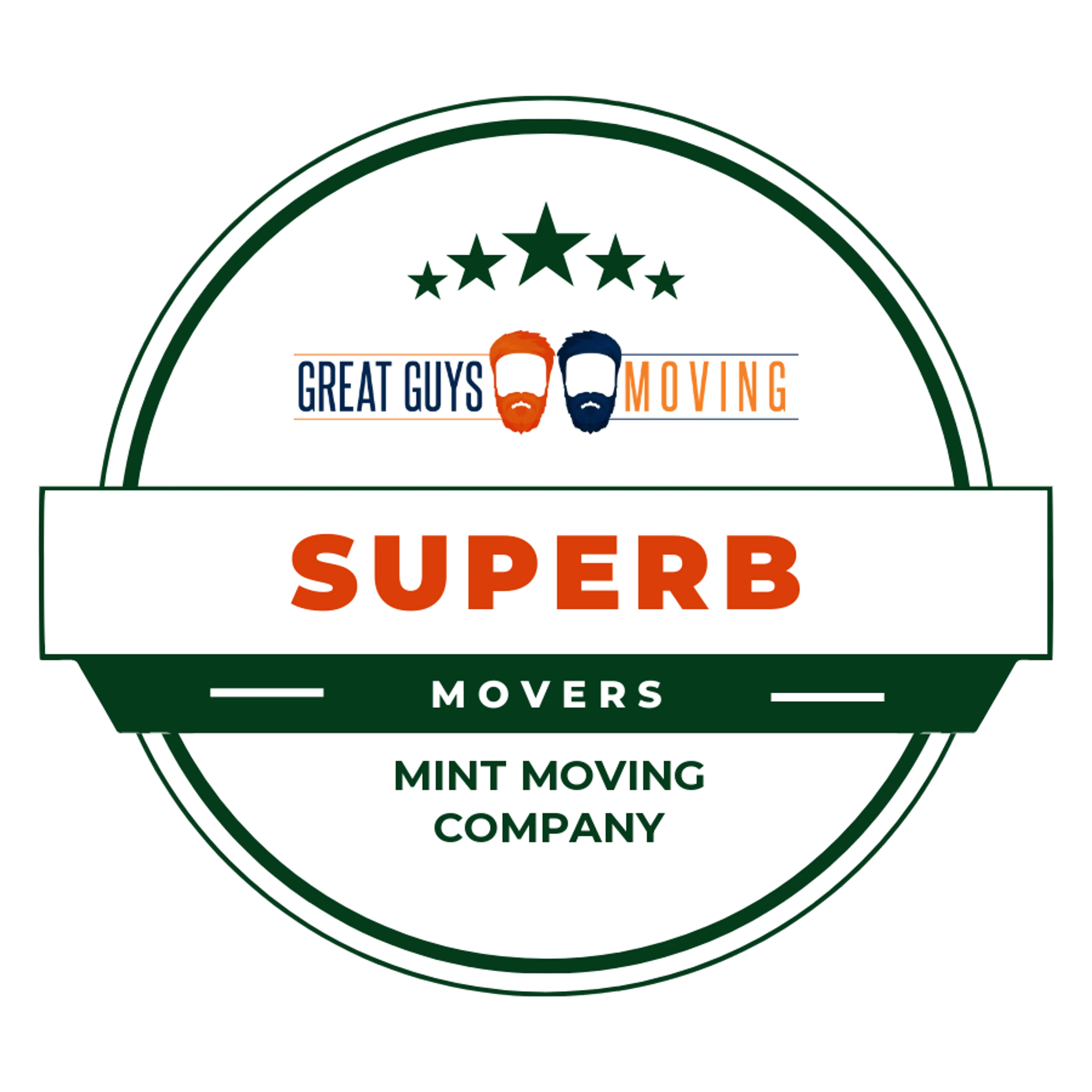 Mint Moving Company Rating Image 2025 award