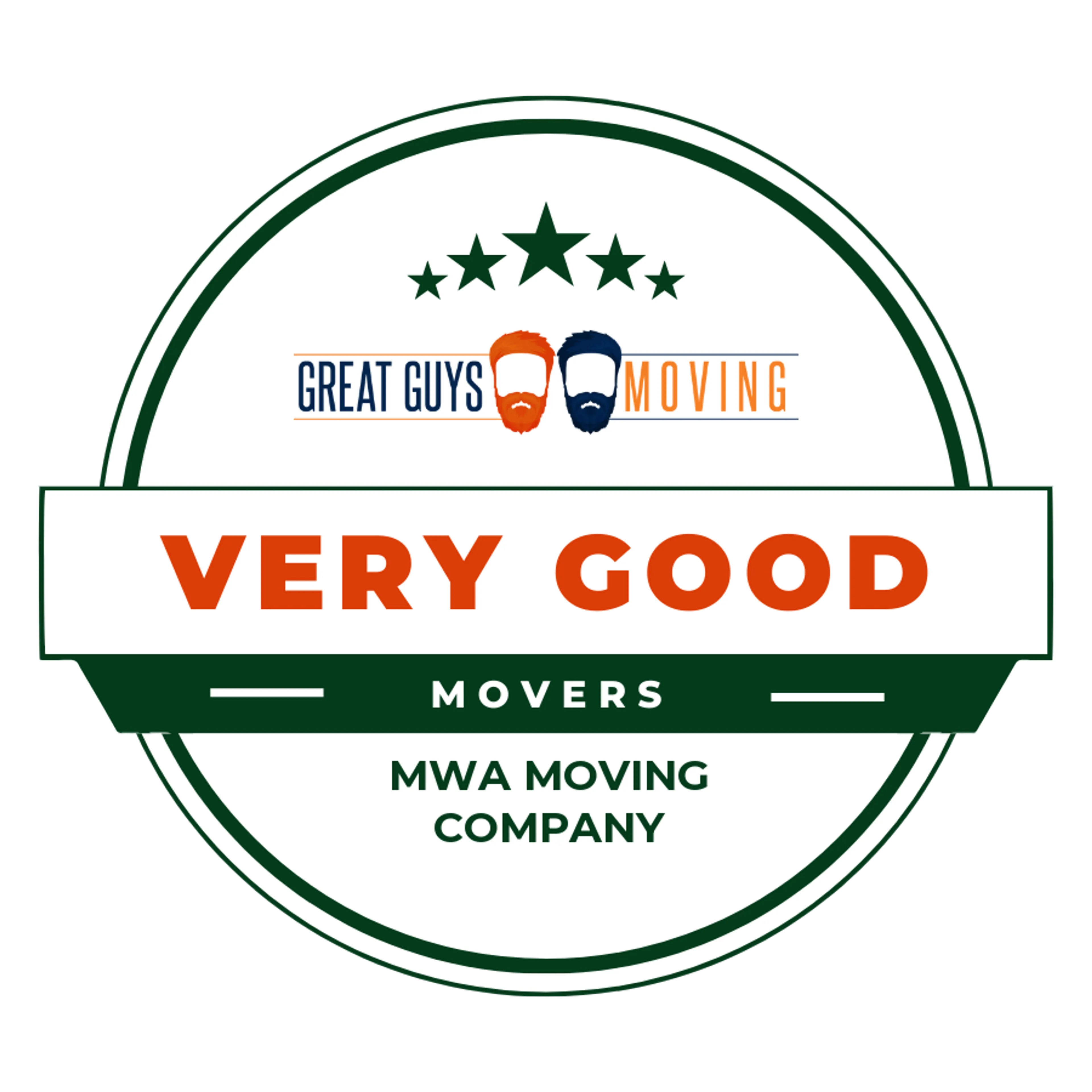 MWA Moving Company Rating Image