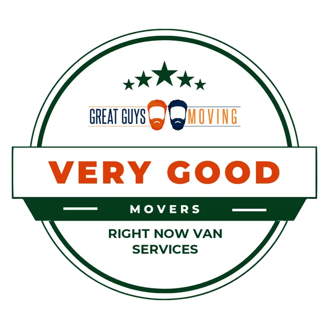 Right Now Van Services Rating Image