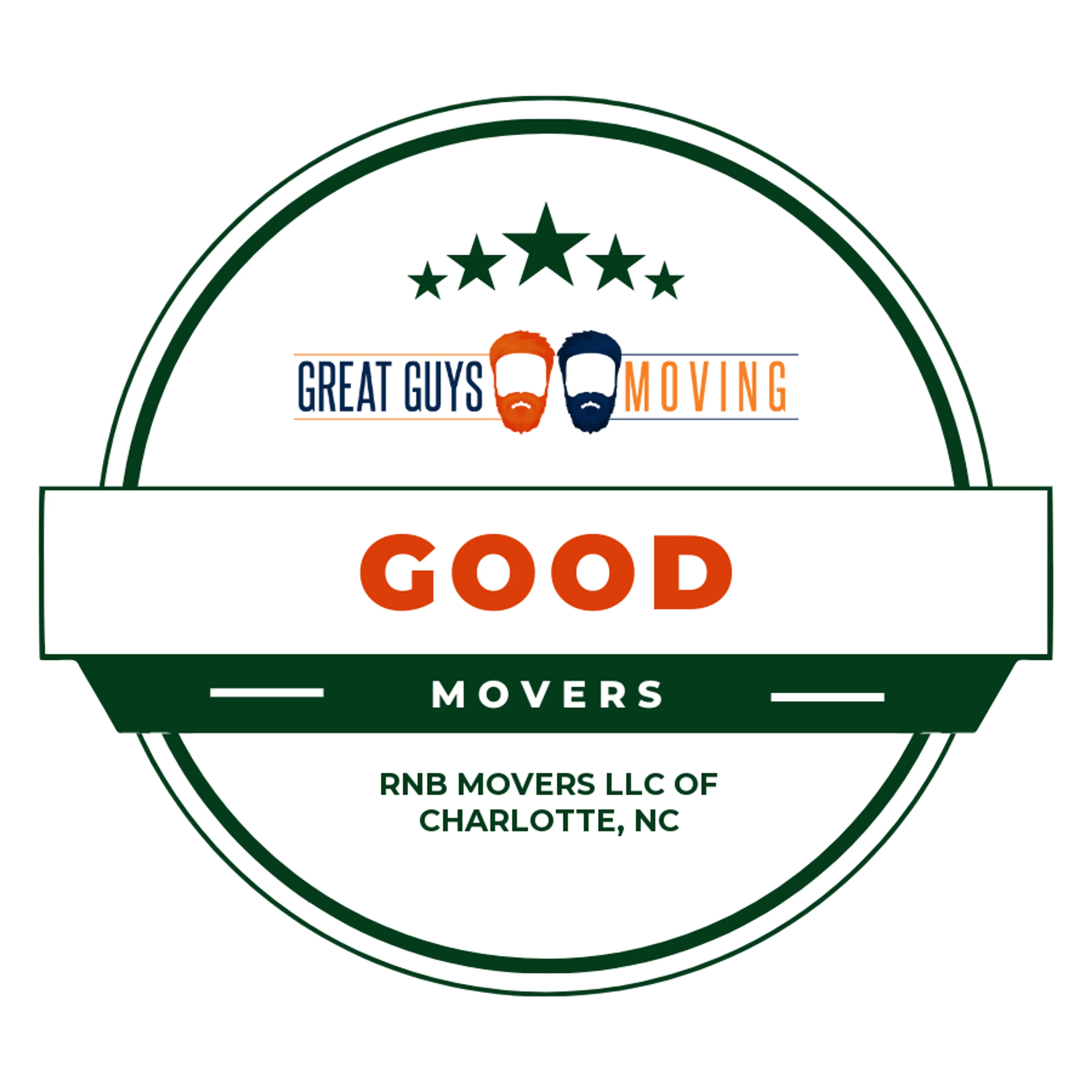 RNB Movers LLC of Charlotte, NC Rating Image