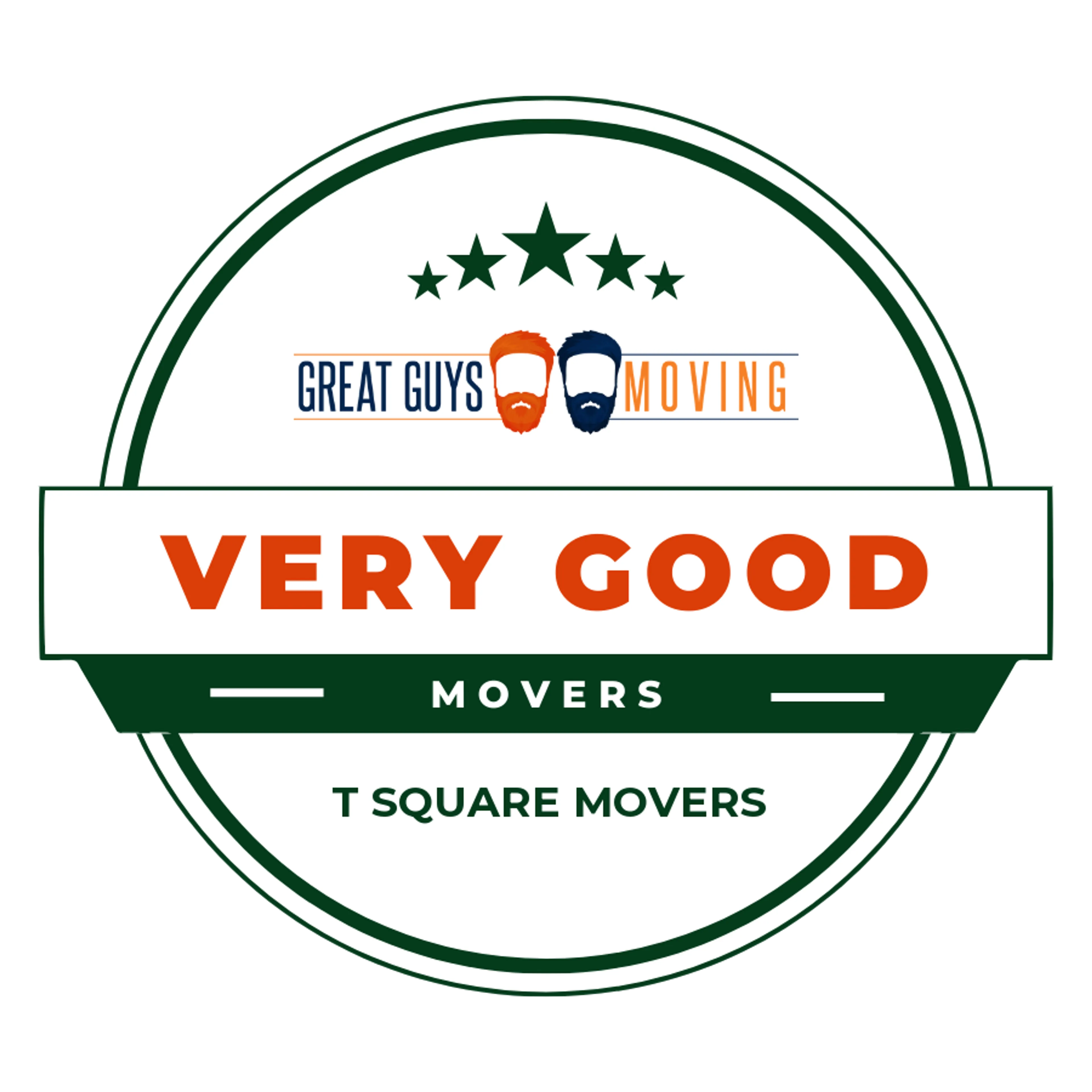 T Square Movers Rating Image 2025 award