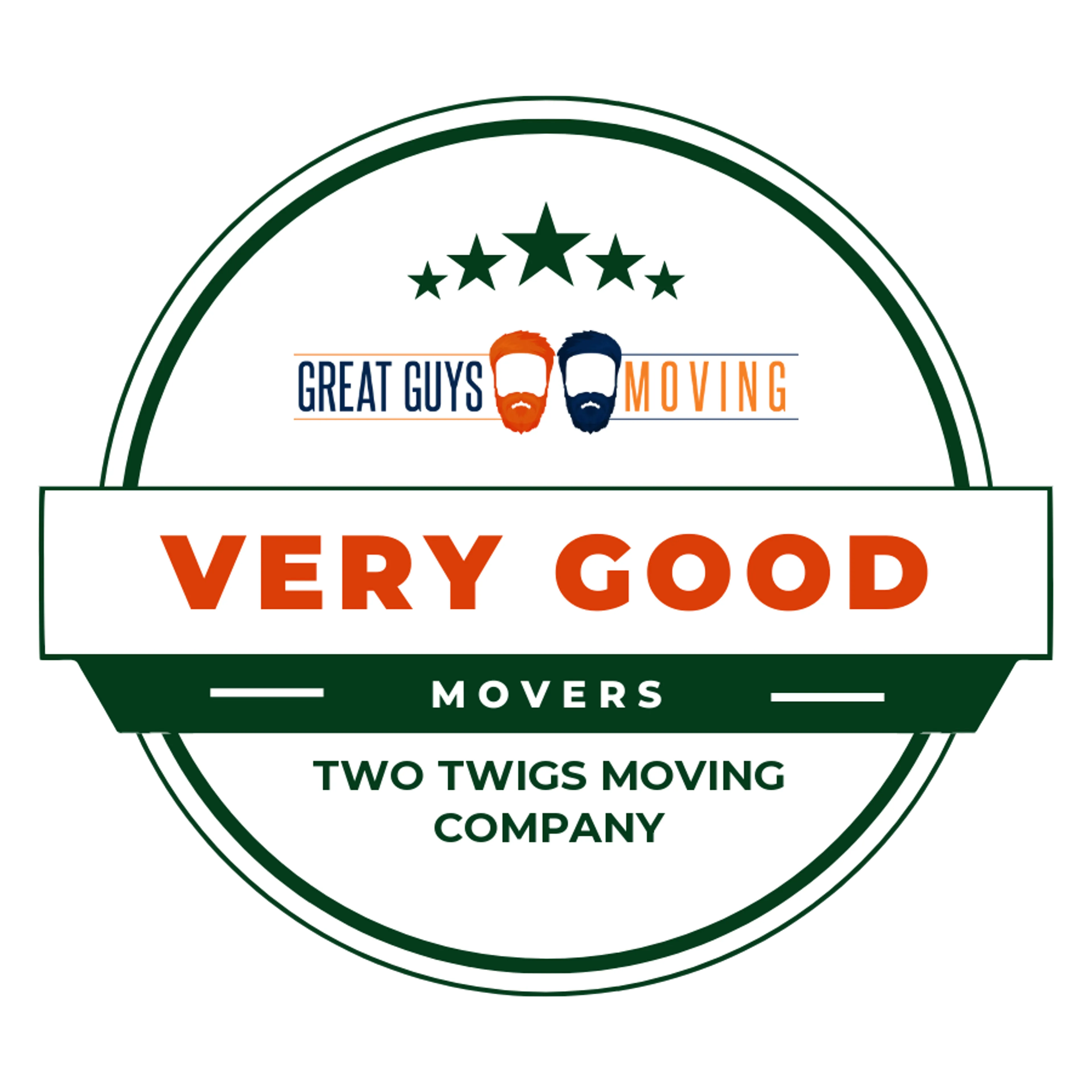 Two Twigs Moving Company Rating Image