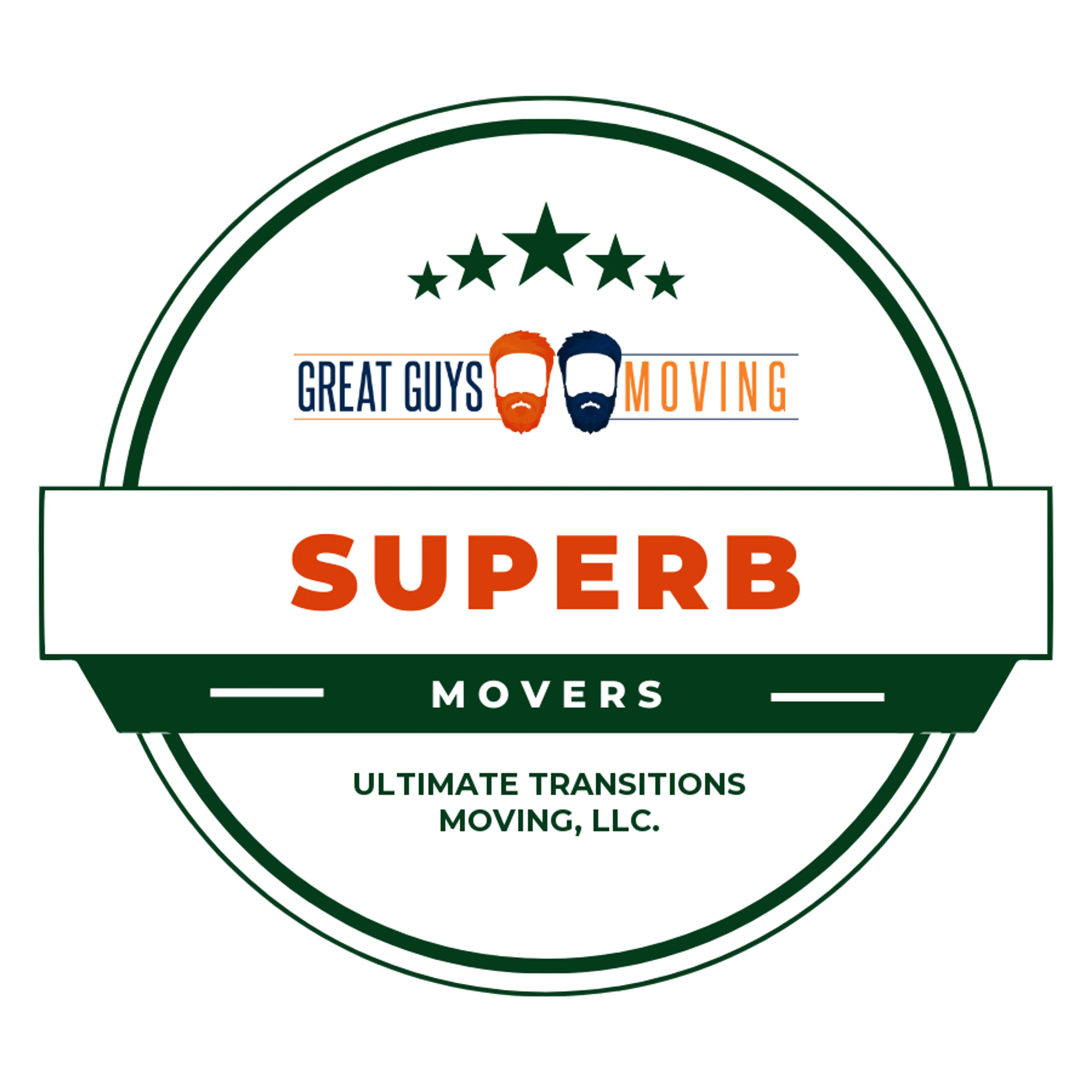 Ultimate Transitions Moving, LLC. Rating Image 2025 award